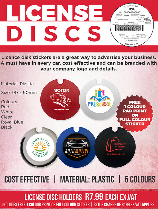 License Discs