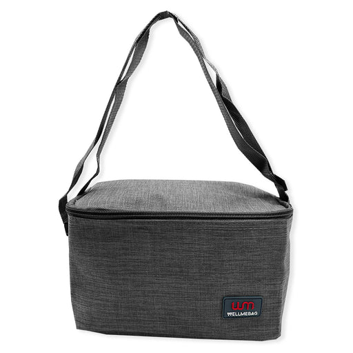 Grey Melange 6 Can Cooler Bag