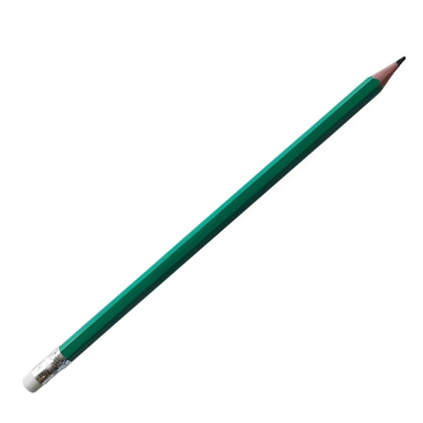 Pencil With Eraser 10 Pack