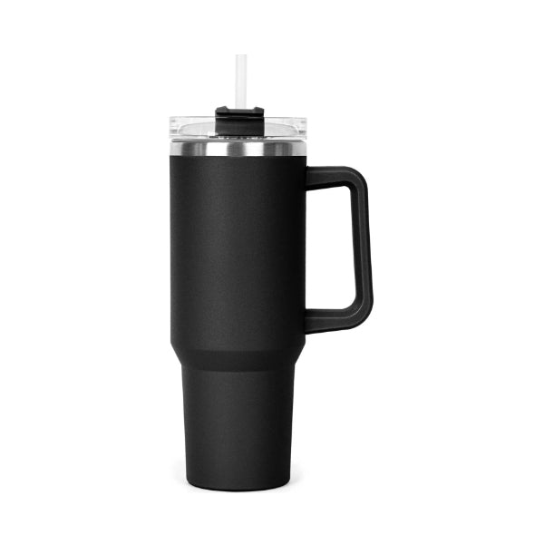 1200ml Tumbler with Handle & Straw Lid