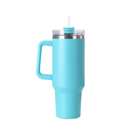1200ml Tumbler with Handle & Straw Lid