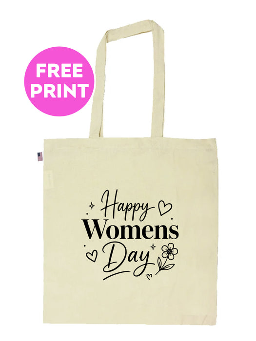 Cotton Shoppers for Women's Day