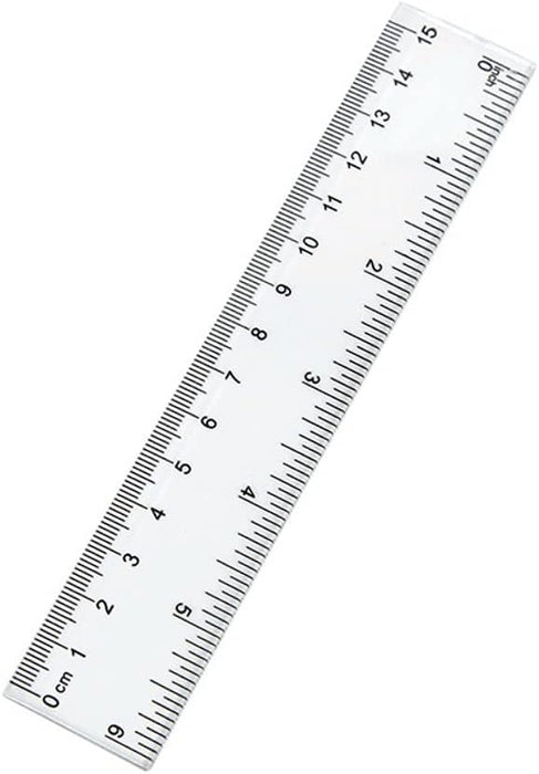 15cm Clear Ruler