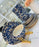 18pc Blue Leaf Dinner Set