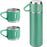 3 Piece Flask & Cup Sets