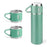 3 Piece Vacuum Insulated Thermal Flask & Cup Sets