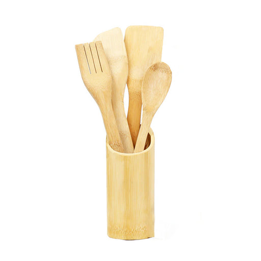 4 Spoons Set with Stand