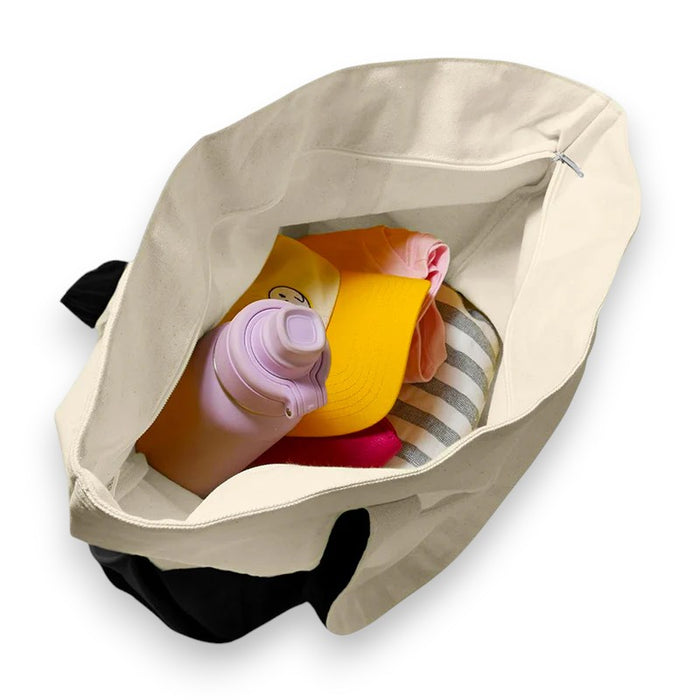 Beach Cotton Tote Bags