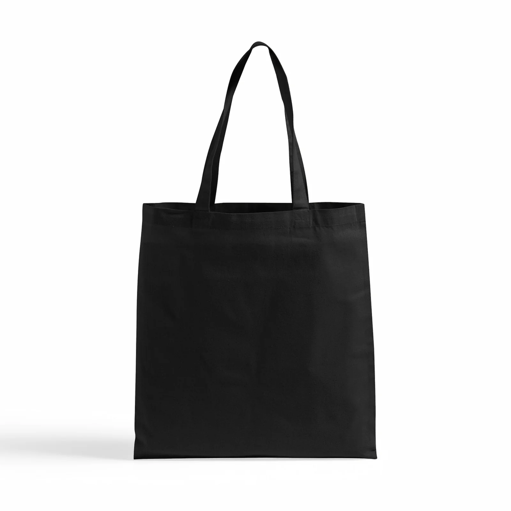 Black Eco Cotton Shopper