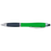 Curved Design Logo Light Up Ballpoint Pen