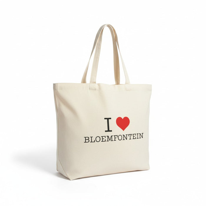 I love my City Cotton Tote Bags