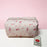 Bow Pink Make Up Bag