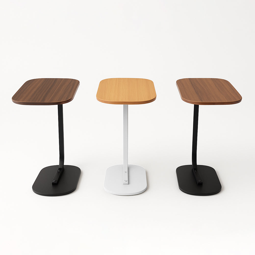 C-Shaped Side End Table