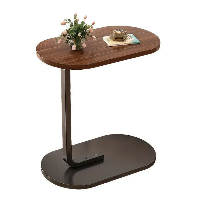 C-Shaped Side End Table