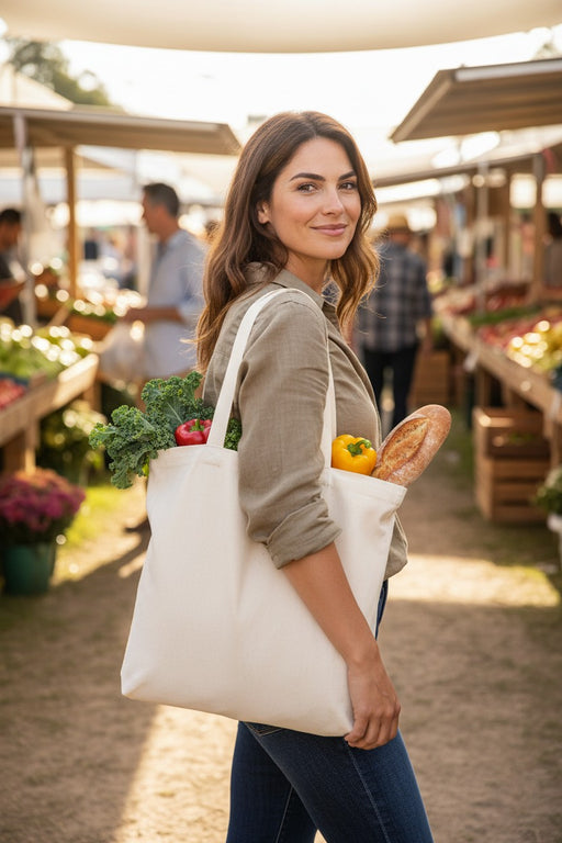 Daily Cotton Tote Bag