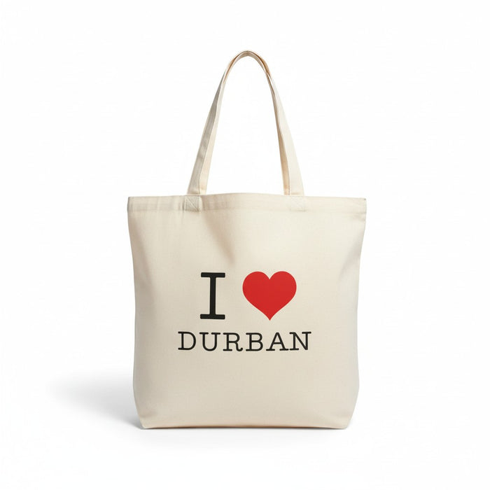 I love my City Cotton Tote Bags