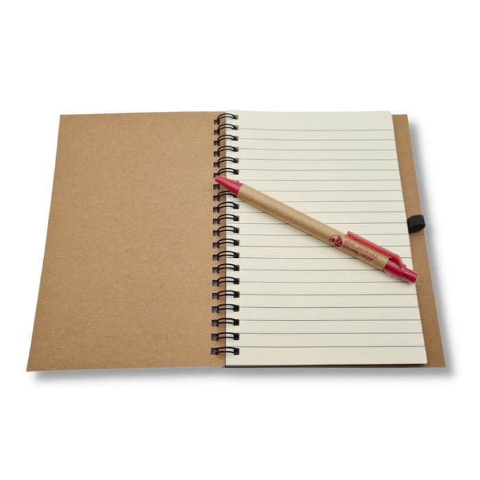 Eco Spiral Notebook & Pen