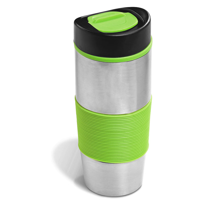 Grip & Go Steel & Plastic Double Wall Tumbler