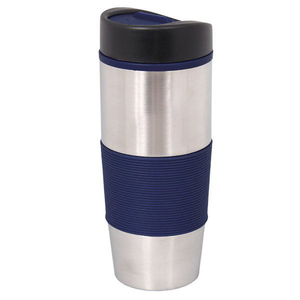 Grip & Go Steel & Plastic Double Wall Tumbler