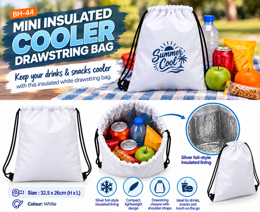 Mini Cooler Drawstring