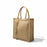 Large Jute Cotton Shopper Tote