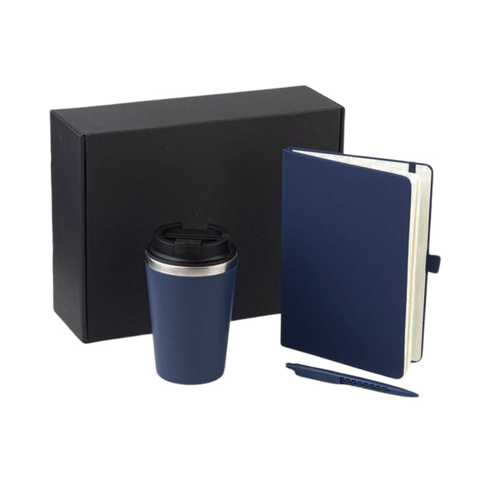 Presentology Double Walled Tumbler, A5 Notebook and Pen Set