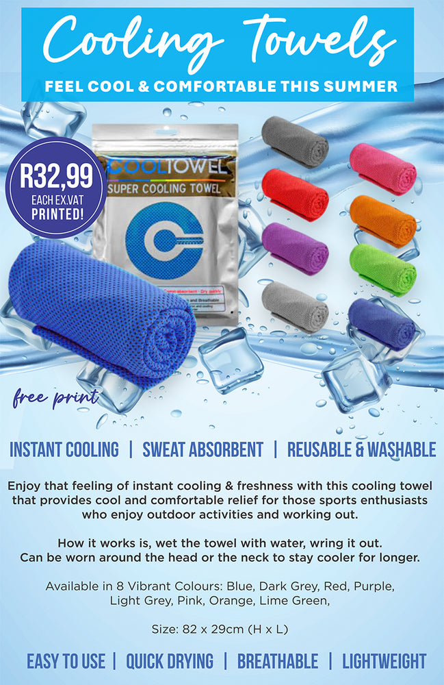 Keep Cool with Cooling Towels