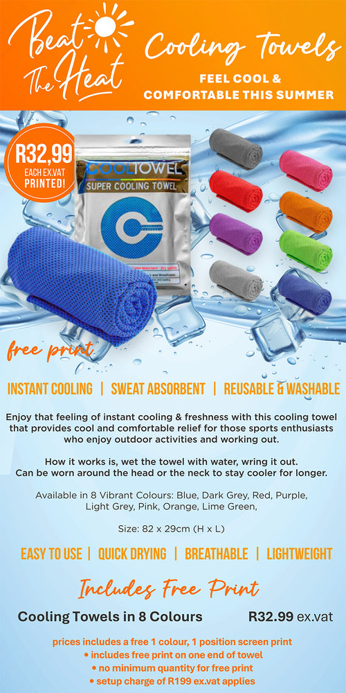 Beat The Heat with Cooling Towels