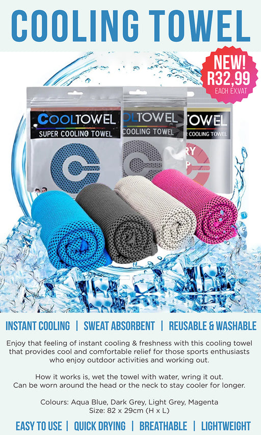 Beat The Heat with our Cooling Towel