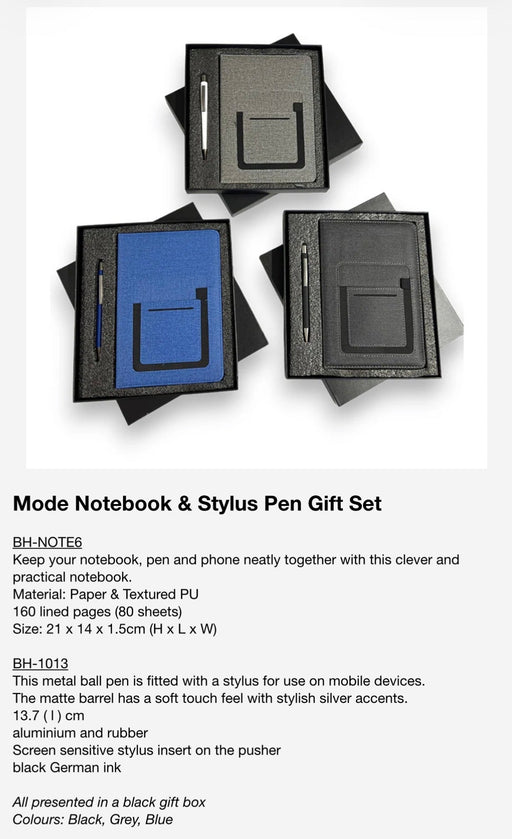 Promotional Notebook Gift Sets