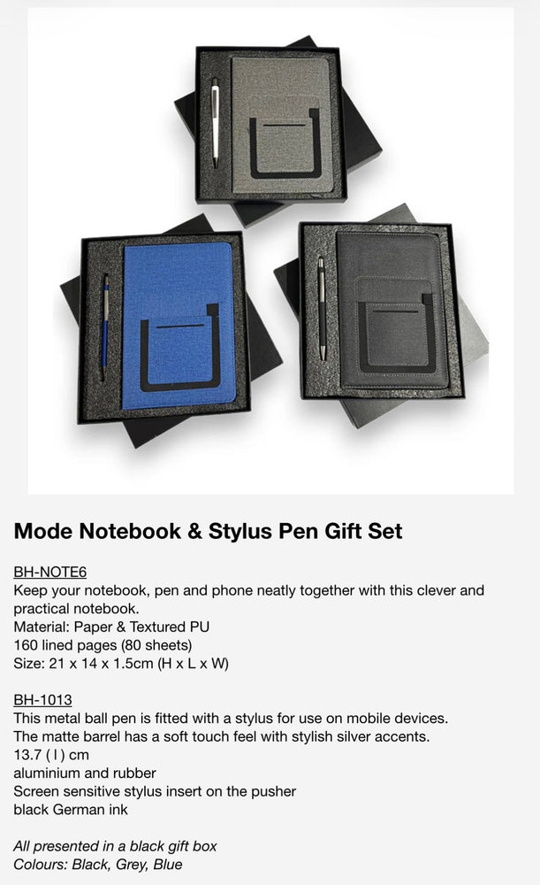 Promotional Notebook Gift Sets