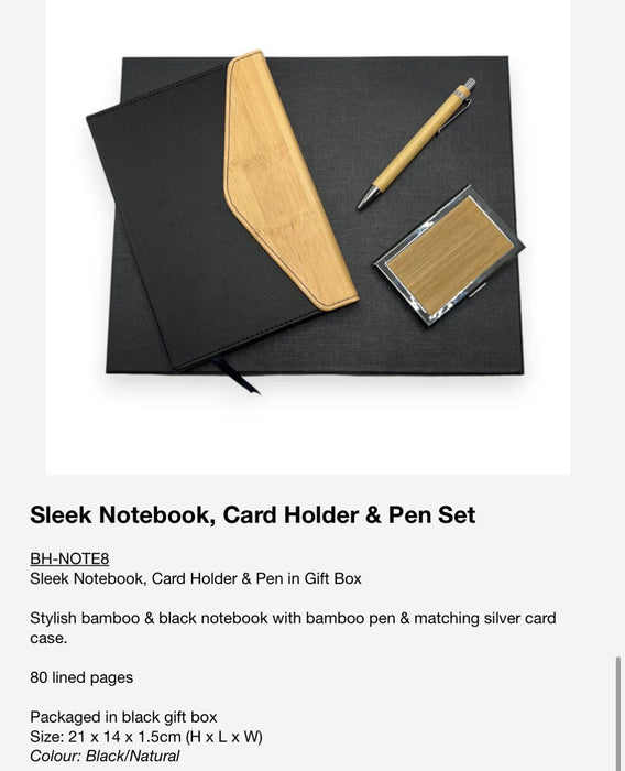 Promotional Notebook Gift Sets