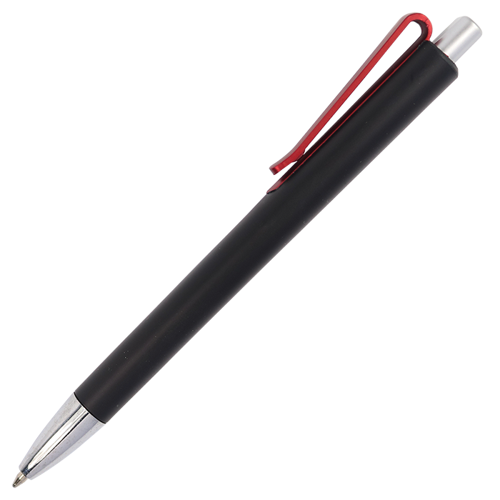 Metallic Clip Ballpoint Pen