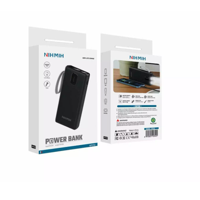 Nihmih 20000 MAH Powerbank