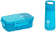 Plastic lunch box with 350ml Water Bottle Set