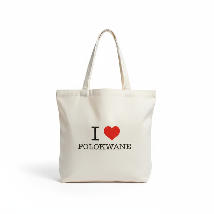 I love my City Cotton Tote Bags