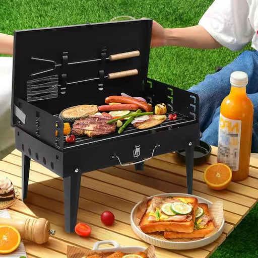 Portable Charcoal Braai Foldable Suitcase