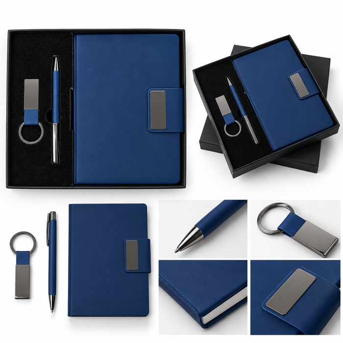 Presentology Notebook, Keyring and Pen Set