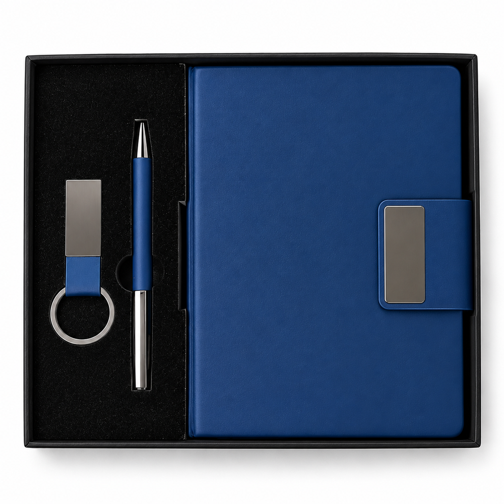 Presentology Notebook, Keyring and Pen Set