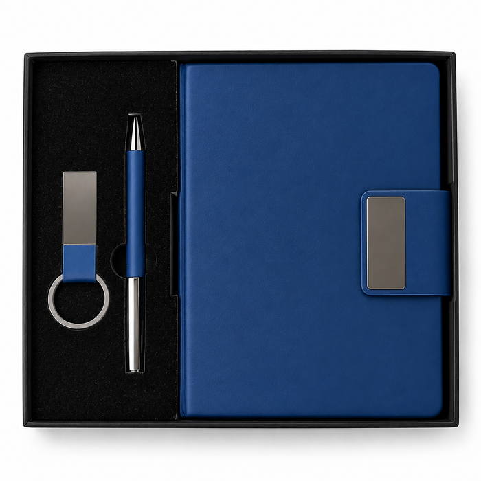 Presentology Notebook, Keyring and Pen Set