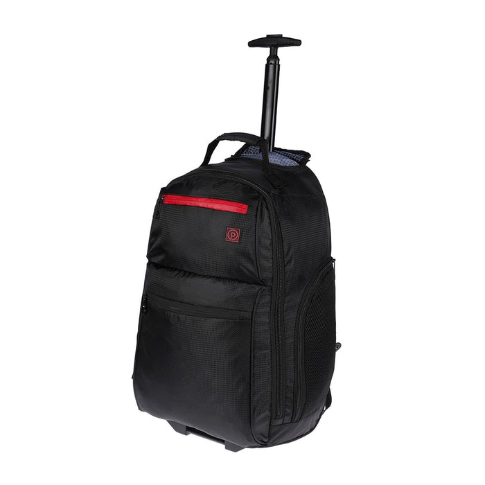 Protege Rolling Backpack with Telescopic Handle — Bagazio Promotions Protege Rolling Backpack with Telescopic Handle — Bagazio Promotions