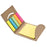 Recycled Note Pad & Sticky Flag Set