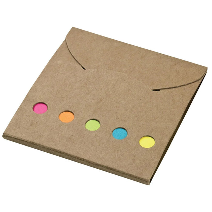 Recycled Note Pad & Sticky Flag Set