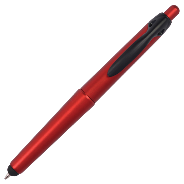 Tip Through Stylus Ballpoint Pen