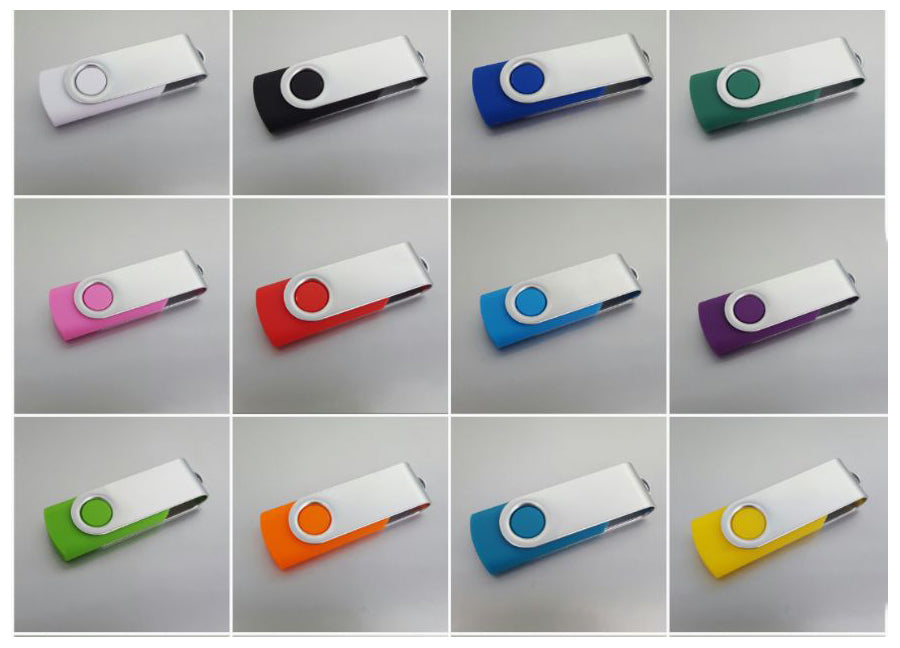 Colour Swivel USB Flash Drive