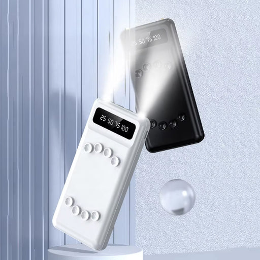 10000mAh Power Bank with 4 Output Cables