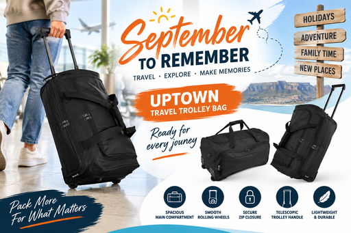 Make It a September to Remember with the Uptown Travel Trolley Bag
