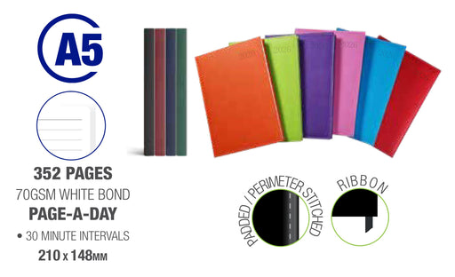 A5 2026 Padded Diary