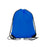 Promotional Blue Polyester Drawstring Bags
