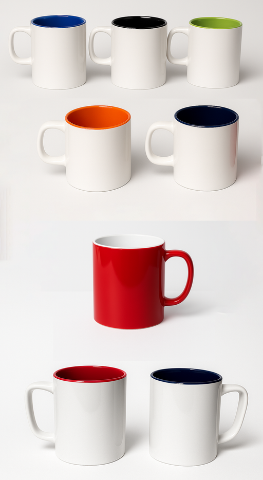 Colour Ceramic Mugs